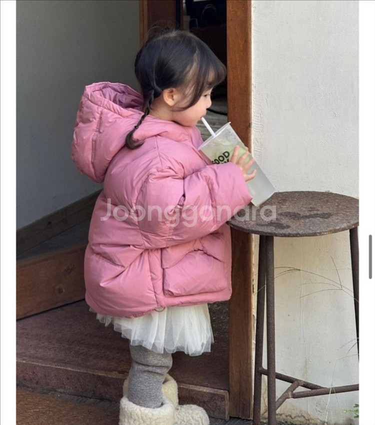 아이아이 오리털 패딩 3-5y--2