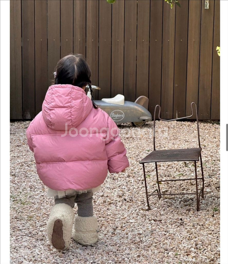 아이아이 오리털 패딩 3-5y--1