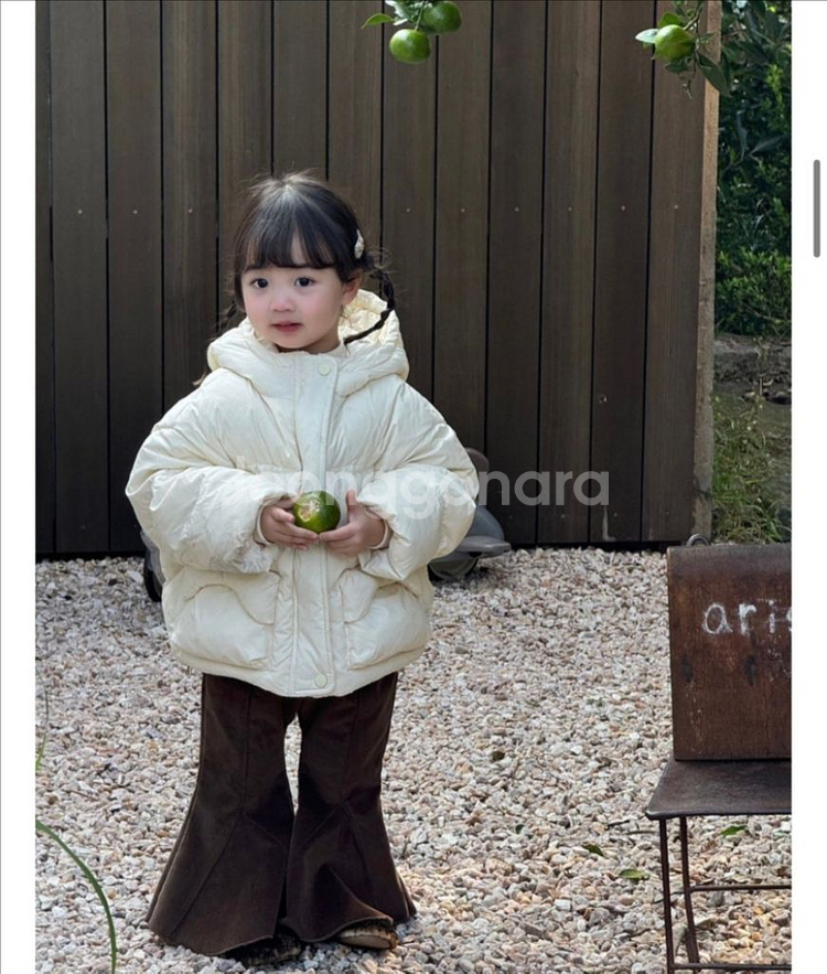 아이아이 오리털 패딩 3-5y--0