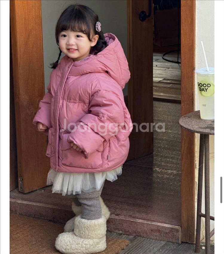 아이아이 오리털 패딩 3-5y--3