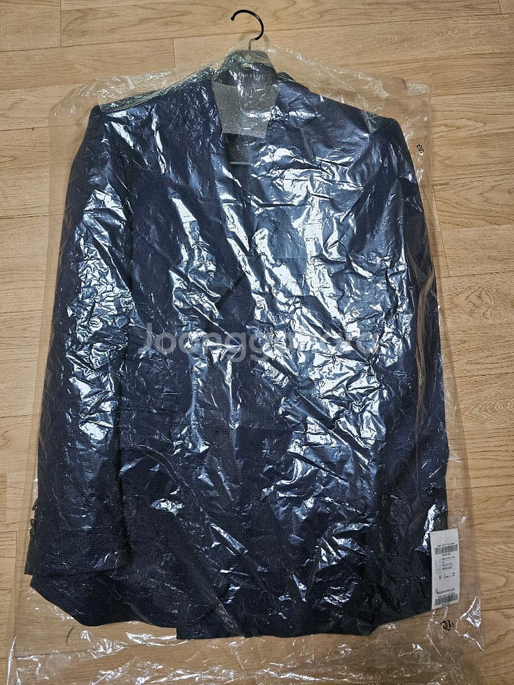 남성 정장 세트 순모 105. 체크네이비 새상품--5