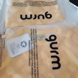 새상품)던스시트러스옐로우 클로버 덩가리 80꼭지모자