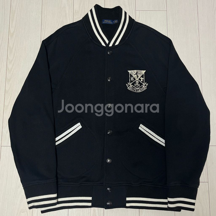 [M] 폴로 랄프로렌 뉴욕크루 바시티 자켓--0