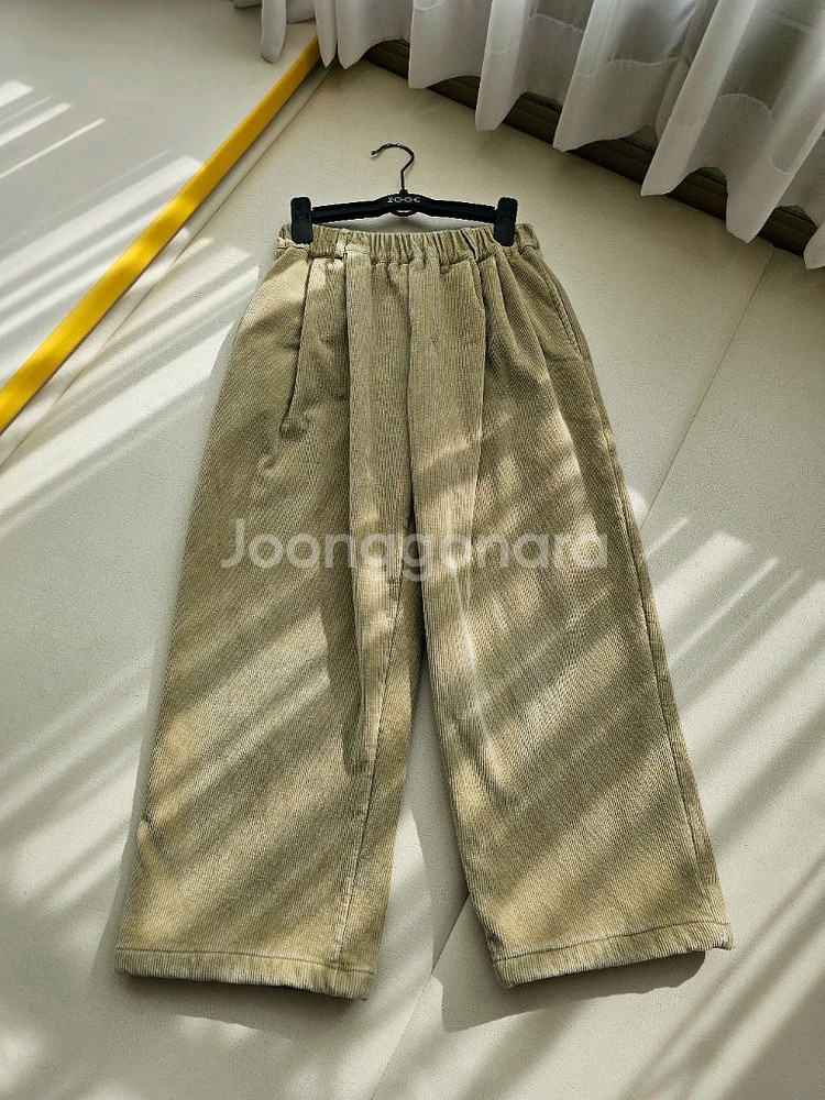 기모 겨울용 코듀로이 팬츠 160사이즈--1