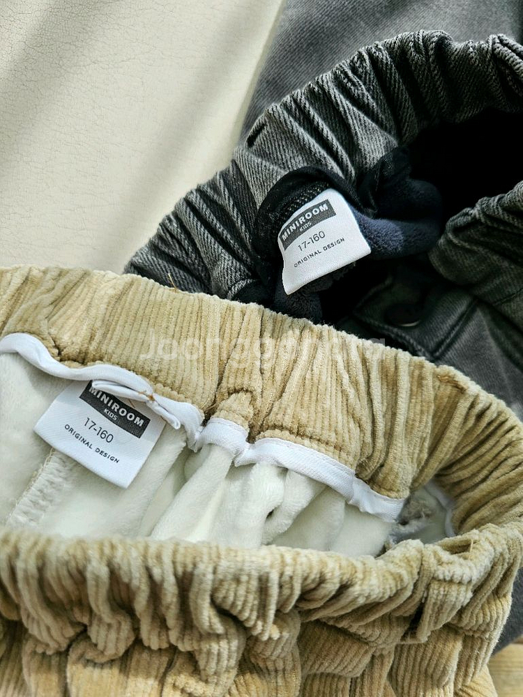 기모 겨울용 코듀로이 팬츠 160사이즈--7