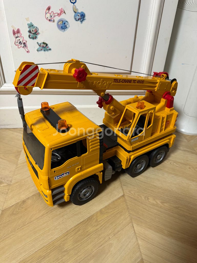 브루더 MAN 크레인 트럭--0