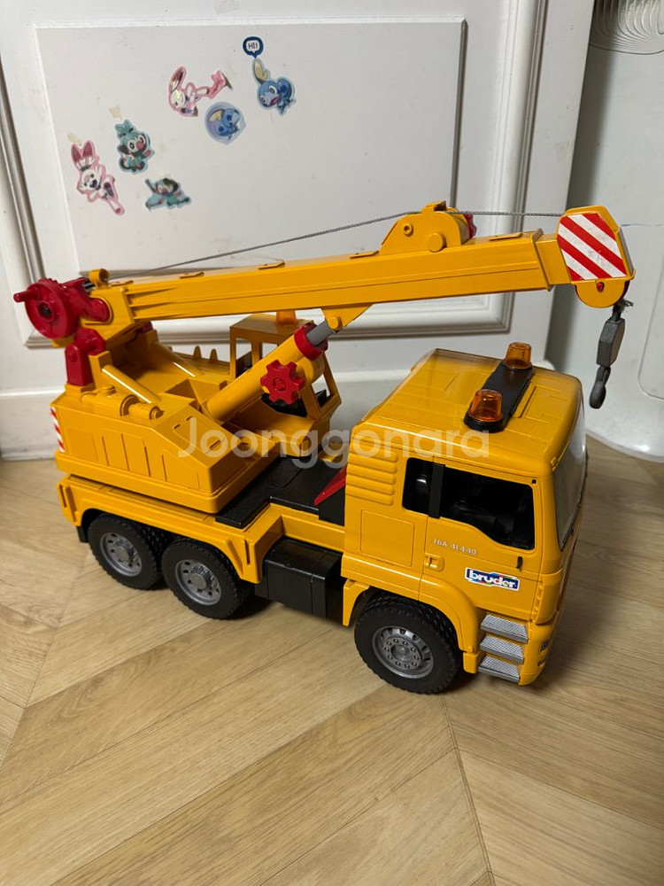 브루더 MAN 크레인 트럭--2