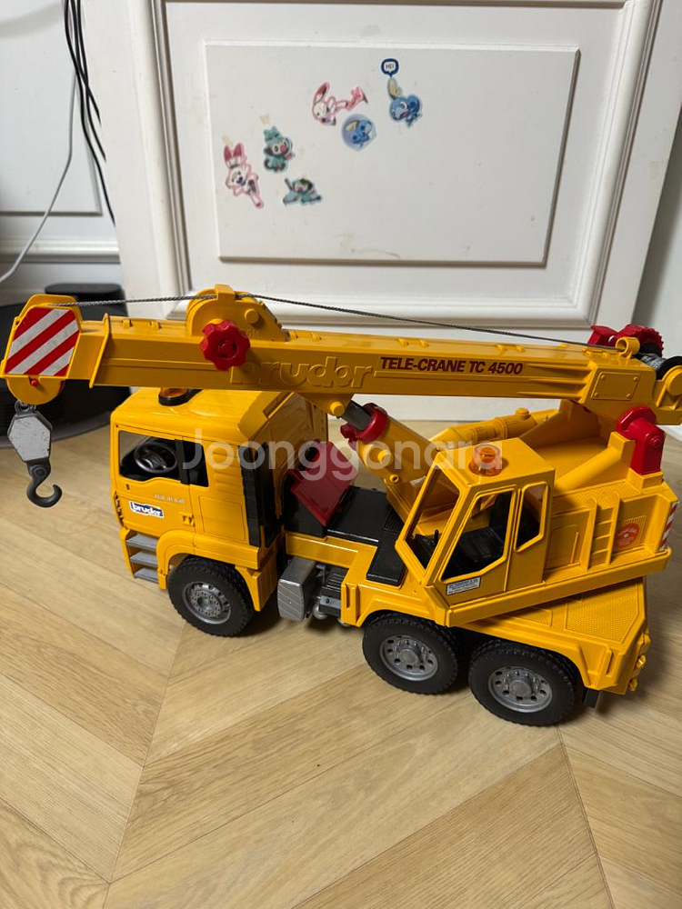 브루더 MAN 크레인 트럭--5