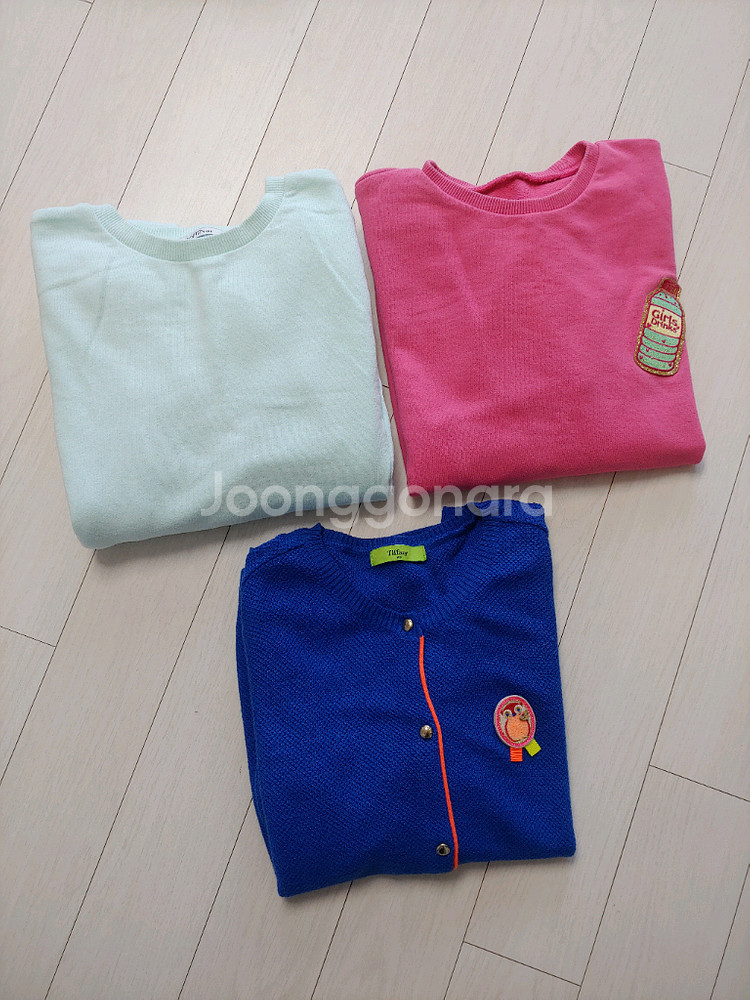 여아 150~160사이즈 티파니/탑텐 3벌(반값택포)--0