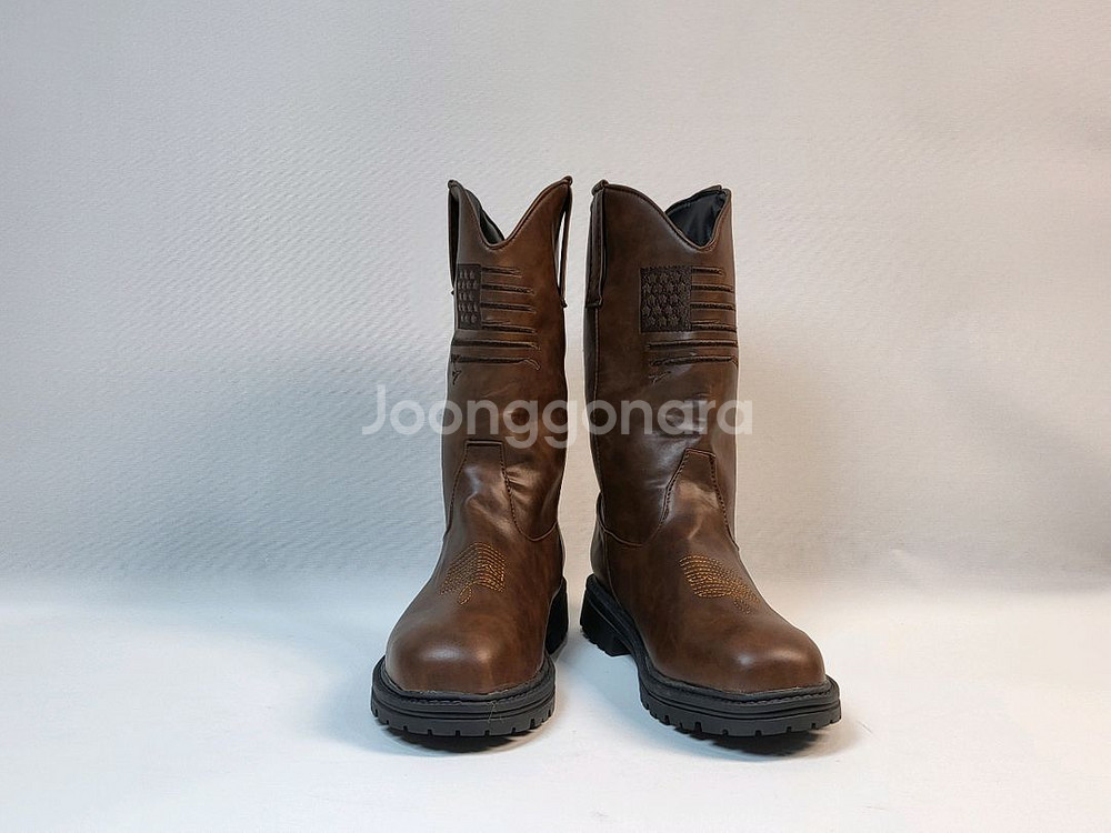 남성용 인조가죽 부츠 새제품 팝니다--0