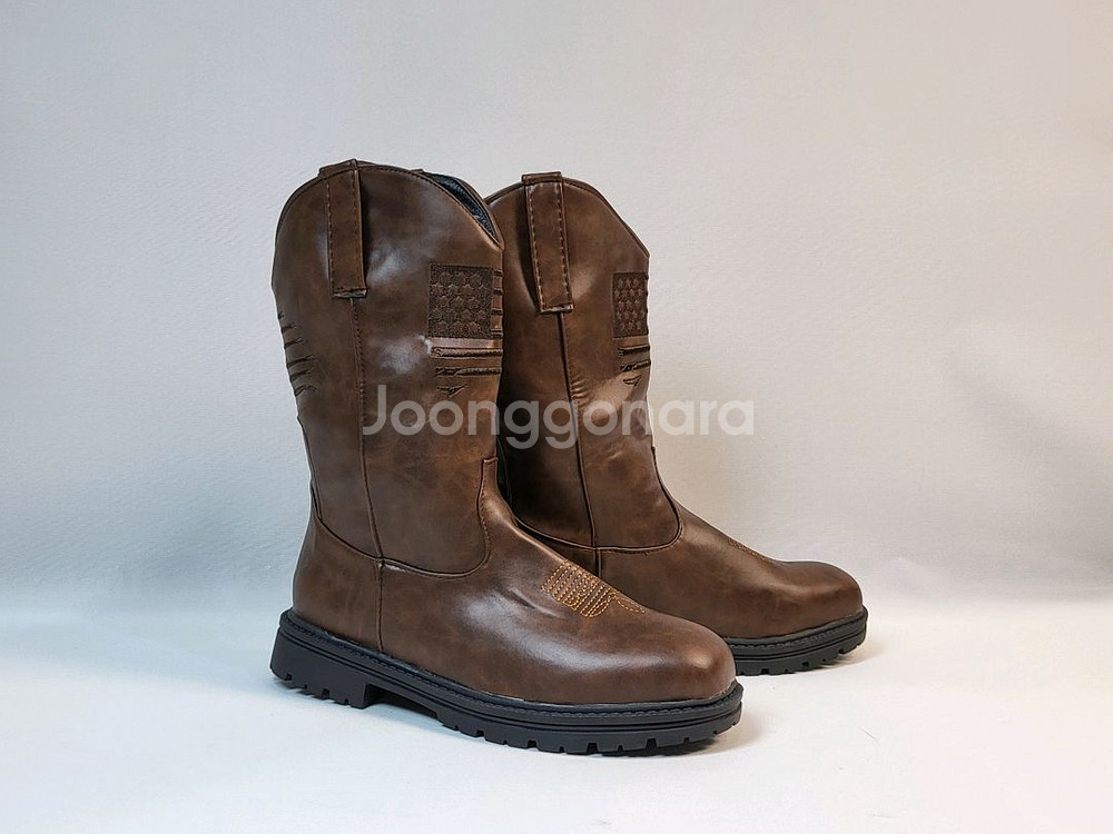 남성용 인조가죽 부츠 새제품 팝니다--1