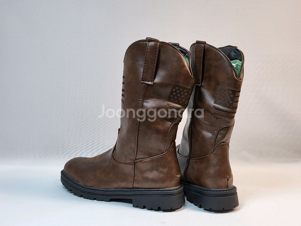 남성용 인조가죽 부츠 새제품 팝니다--3