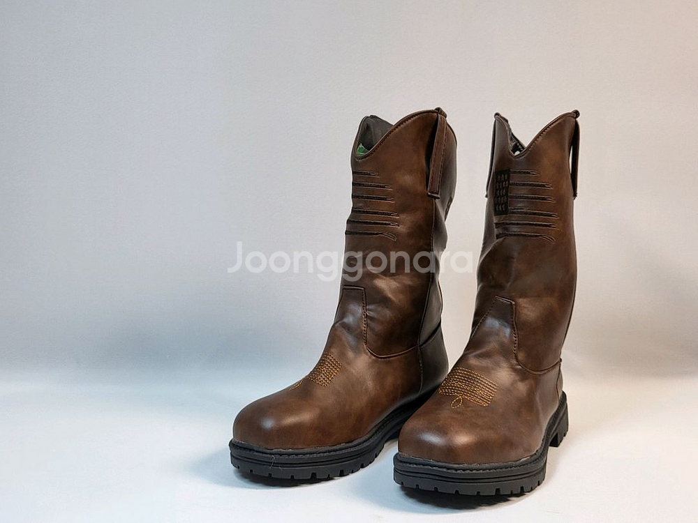 남성용 인조가죽 부츠 새제품 팝니다--4