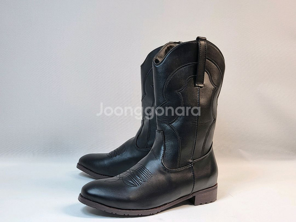남성용 인조가죽 부츠 새제품 팝니다--9