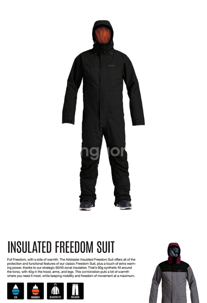 에어블라스터 인슐레이티드 프리덤슈트 XL 원피스보드복--0