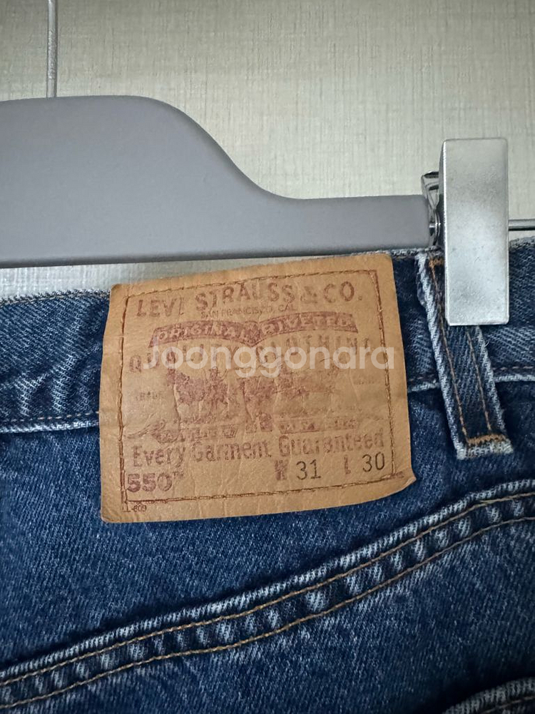 빈티지 리바이스 550 00s 31--2