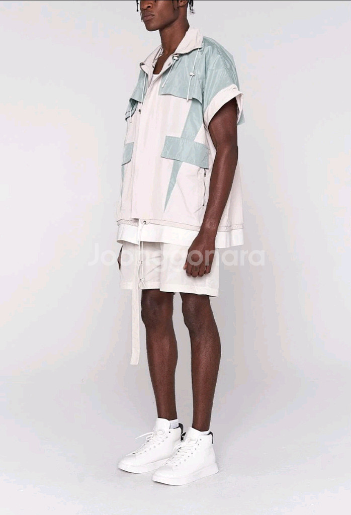 이테리 생제네 나일론 점퍼 L. 스톤아일랜드,프라다--8