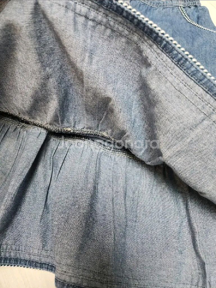 자라키즈 데님밴드스커트 7y 새상품--8