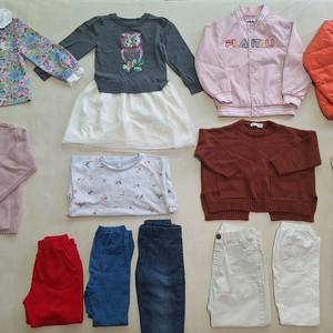 프렌치캣, 갭 등 여아 120 일괄