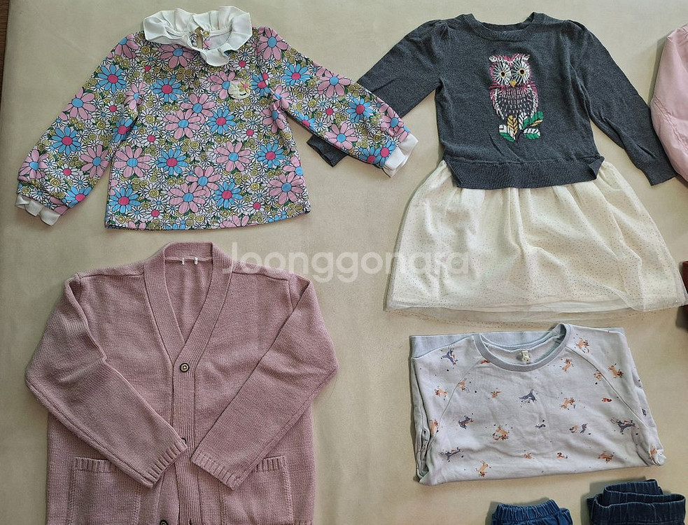 프렌치캣, 갭 등 여아 120 일괄--1