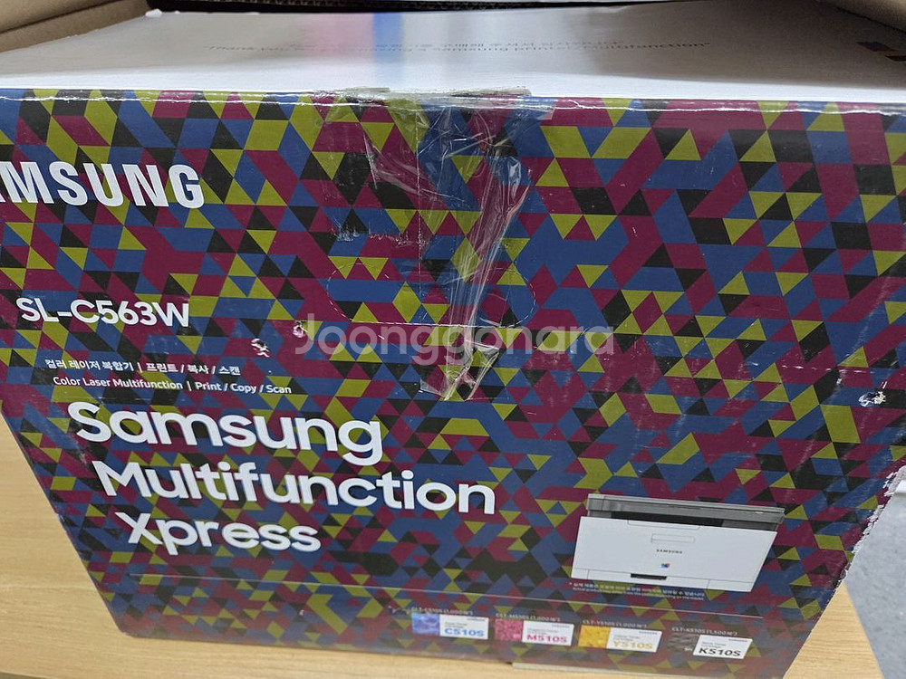 삼성SL-C563W칼라 레이저 복합기(신형)--4