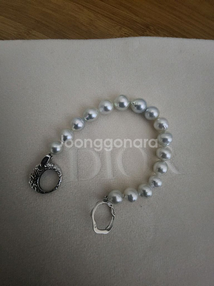 남양진주바로크진주팔찌--2