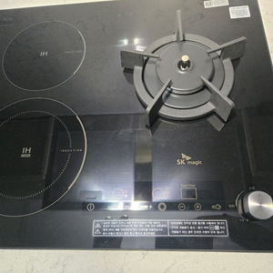 sk 매직 3구 가스 인덕션 하이브리드 빌트인