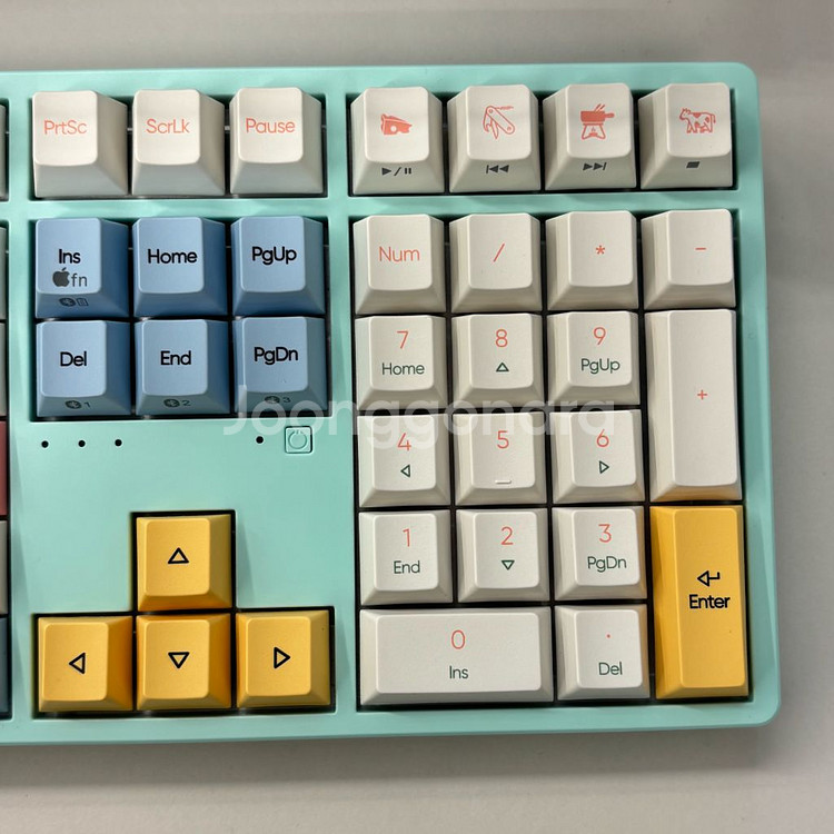 앱코 KN35BT 블루투스 유무선 무접점 키보드 베른--4