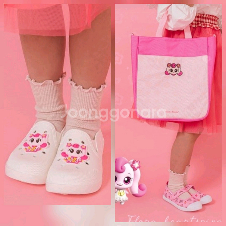 새상품) 하츄핑 티니핑 가방 실내화 보조가방 신발주머니--0