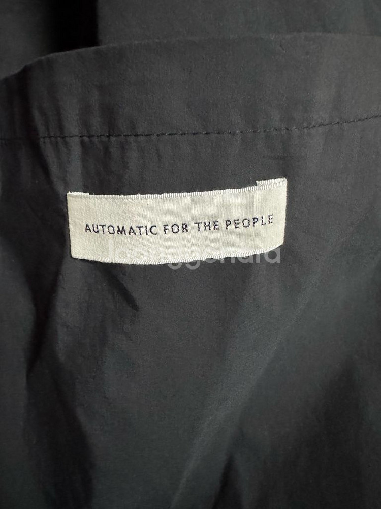 오토매틱포더피플 나일론 트렌치코트--1