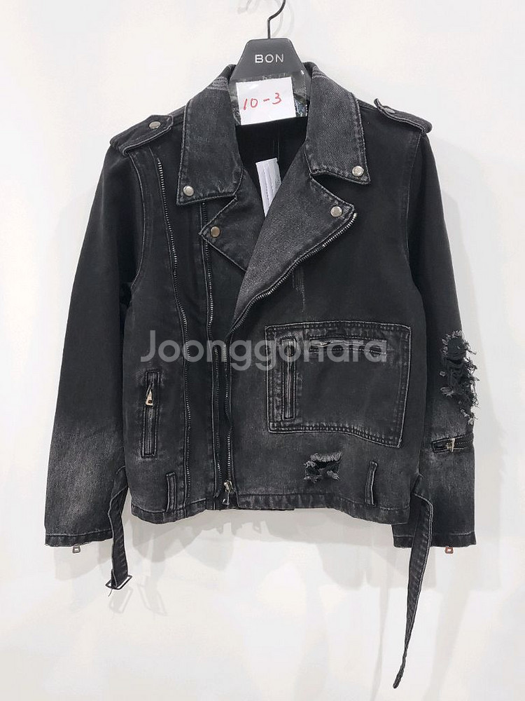 발망 스타일 데미지 청자켓 새제품 팝니다--0