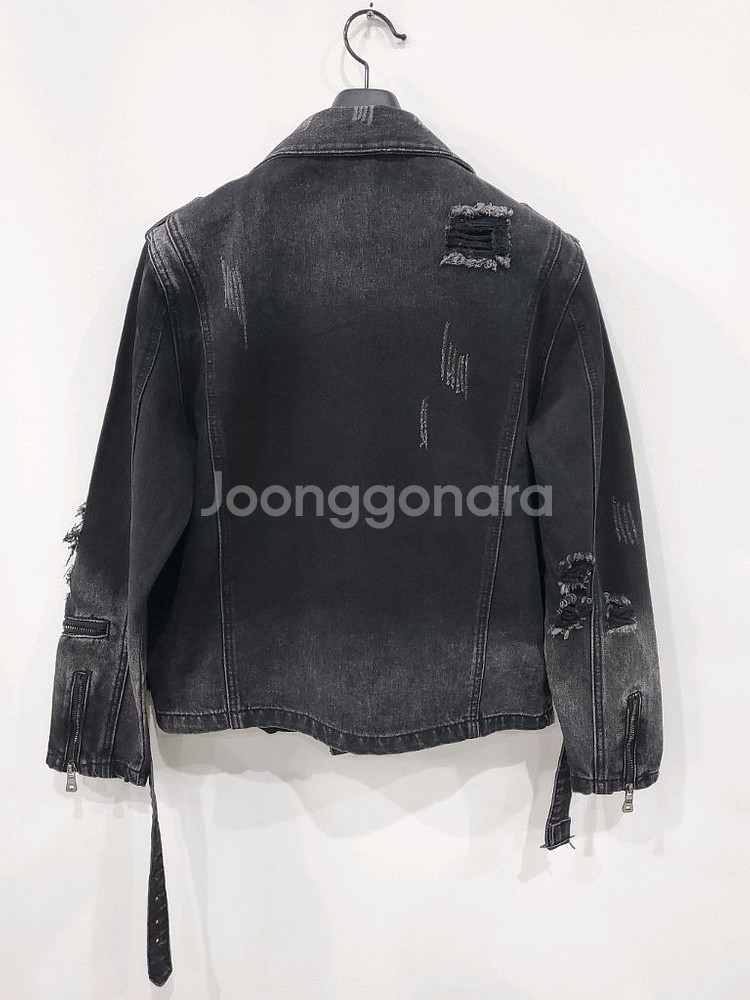 발망 스타일 데미지 청자켓 새제품 팝니다--3