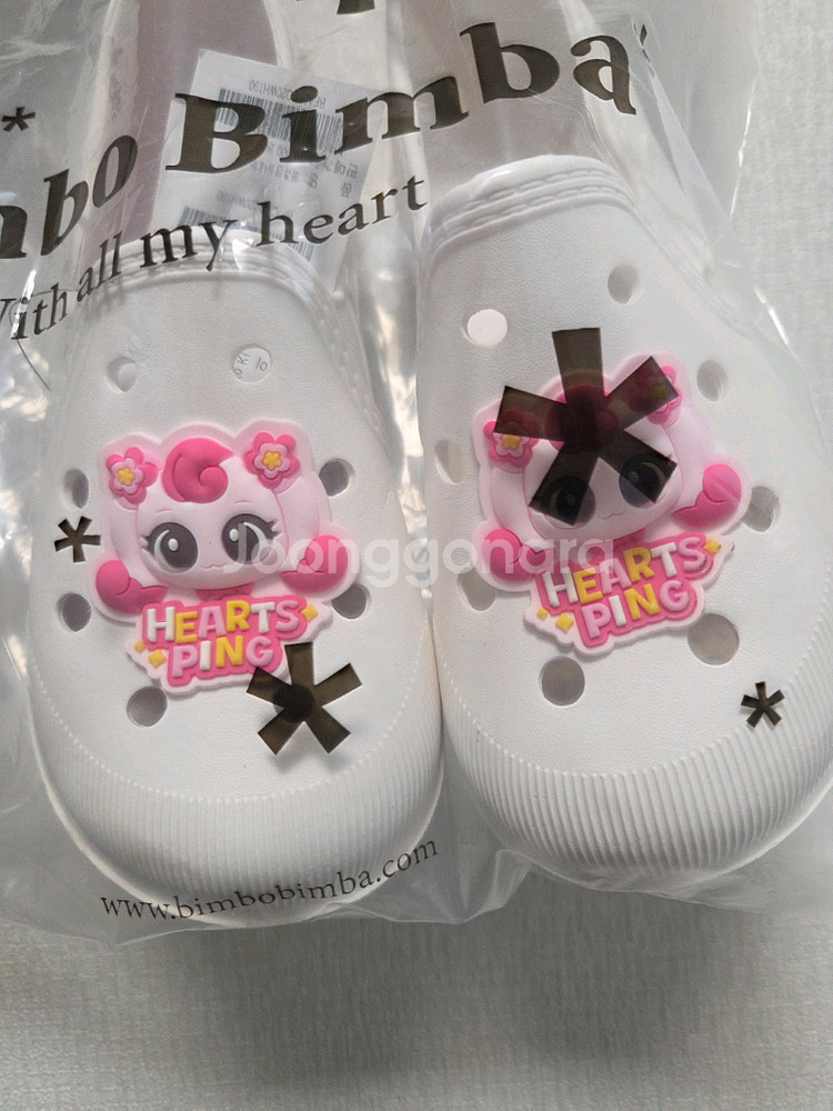 새상품) 하츄핑 티니핑 가방 실내화 보조가방 신발주머니--1