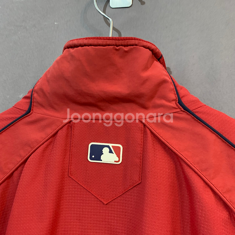 M 마제스틱 보스턴 레드삭스 빈티지 올드스쿨 오버핏자켓--5