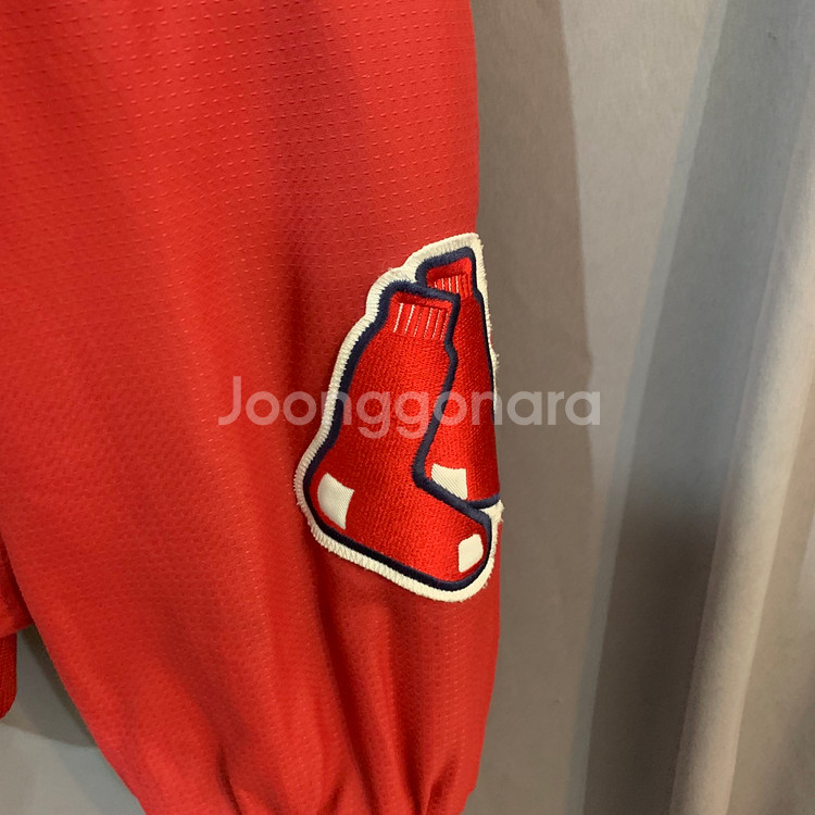 M 마제스틱 보스턴 레드삭스 빈티지 올드스쿨 오버핏자켓--3