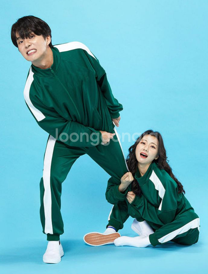 오징어게임 할로윈 파티룩 트레이닝복--0