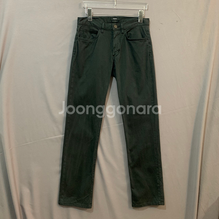 28인치 THEORY 띠어리 5포켓 스판 팬츠 면바지--0