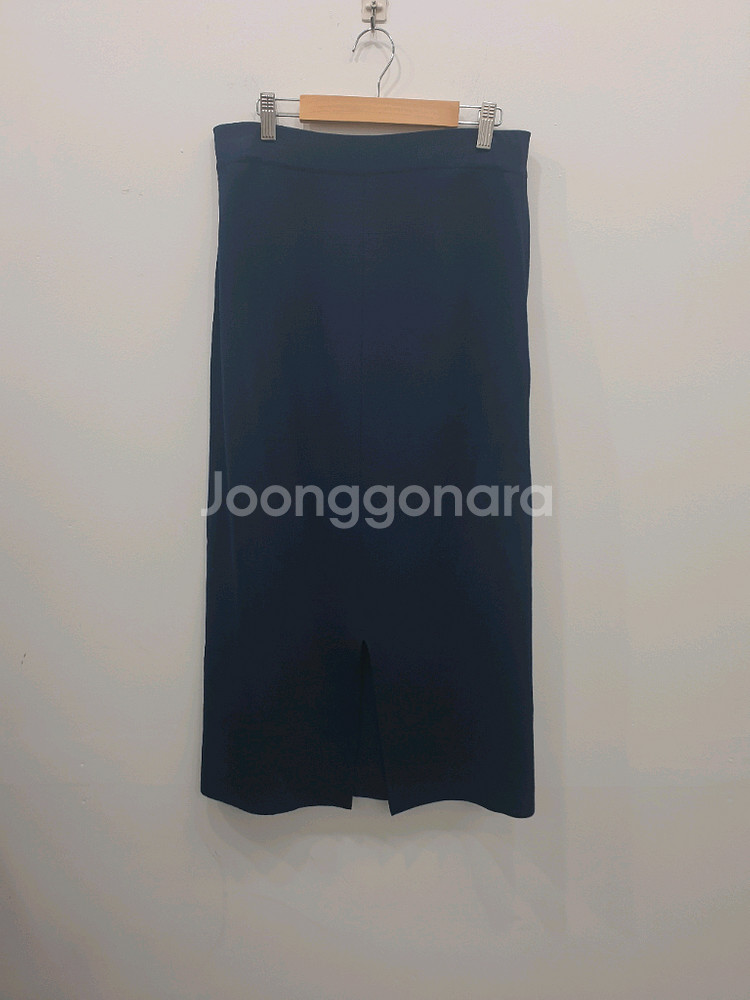 르베이지 니트 롱스커트 (66-77)--1