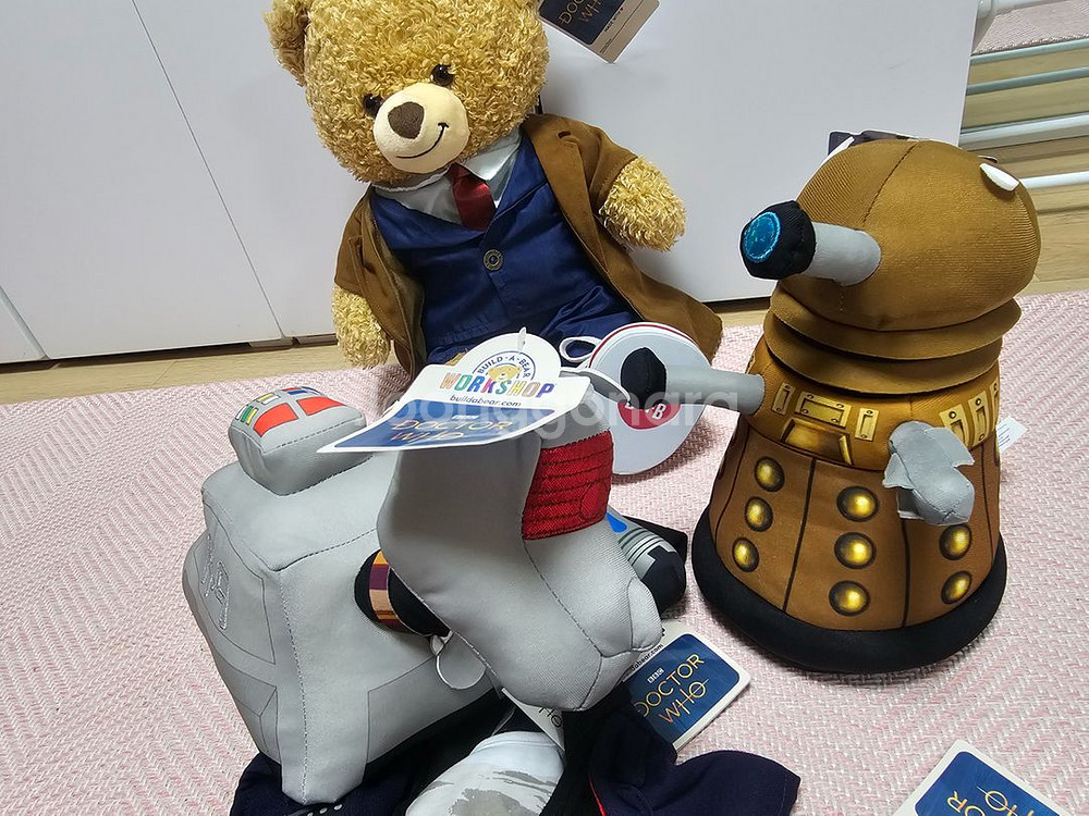 닥터후 곰인형--1