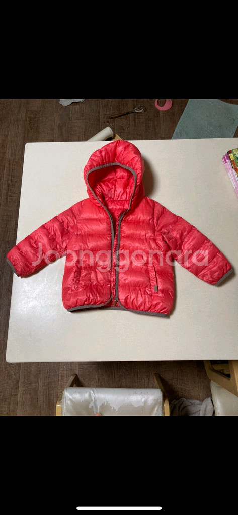 여아 경량 패딩 100--0