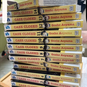 명탐정코난 영문판 시리즈 만화책 1~15권