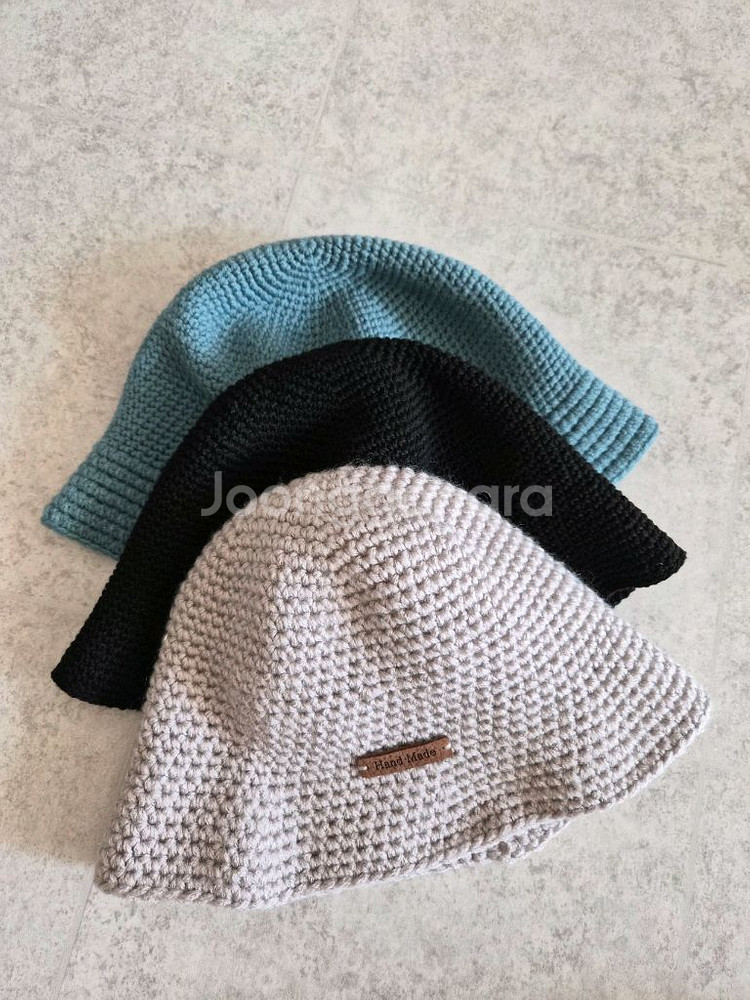 니트 벙거지 모자--5