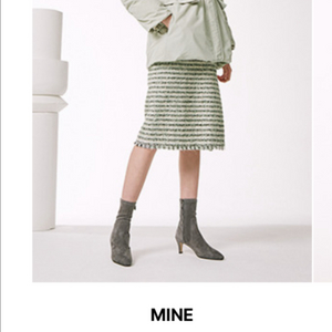 한섬 마인 퍼 다운 점퍼 44