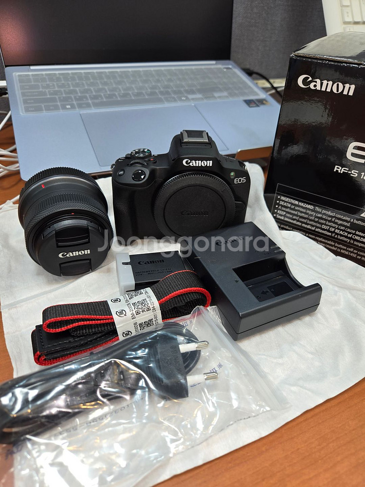 캐논 canon eos r50 18-45,50mm 풀셋--4