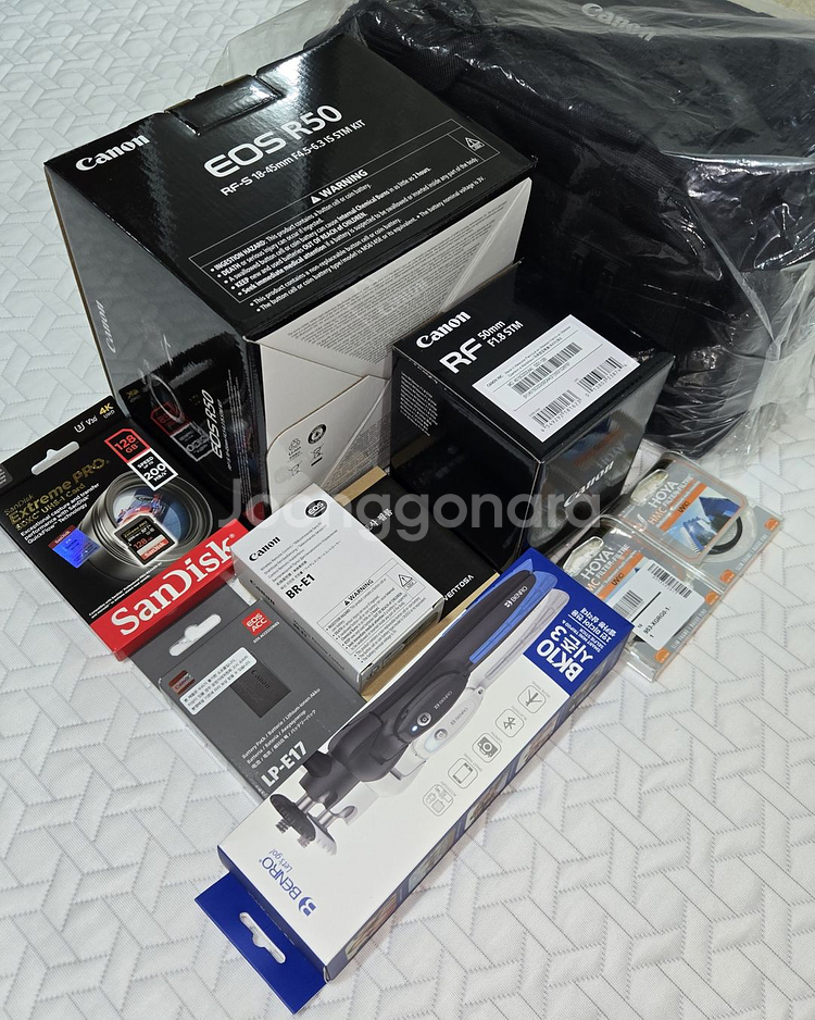 캐논 canon eos r50 18-45,50mm 풀셋--1
