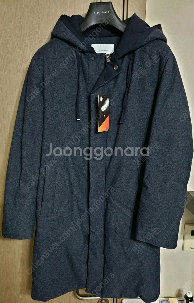 택O 새상품 리버클래시 거위털구스 코트점퍼 95--0