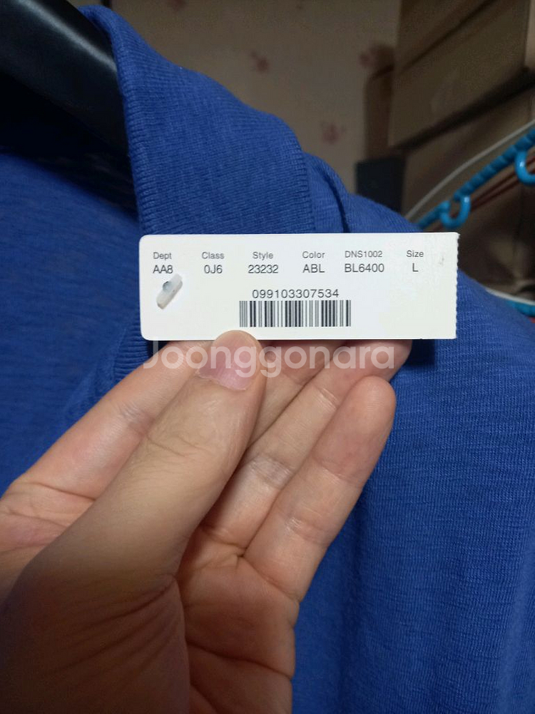 [제이크루](새제품)코튼 반팔카라넥 티셔츠 L(105)--8