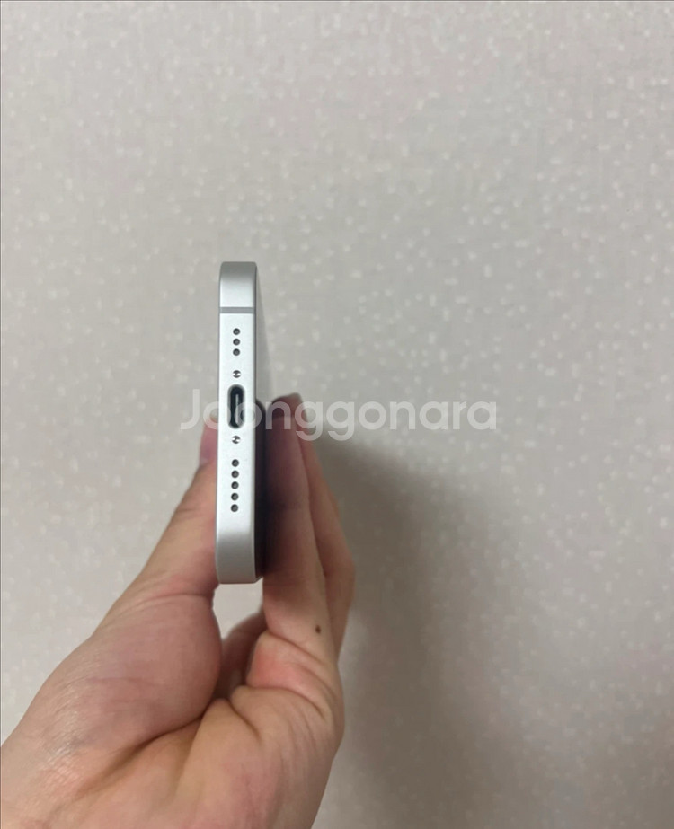 미국판 아이폰 16e 128gb 화이트 s급--3