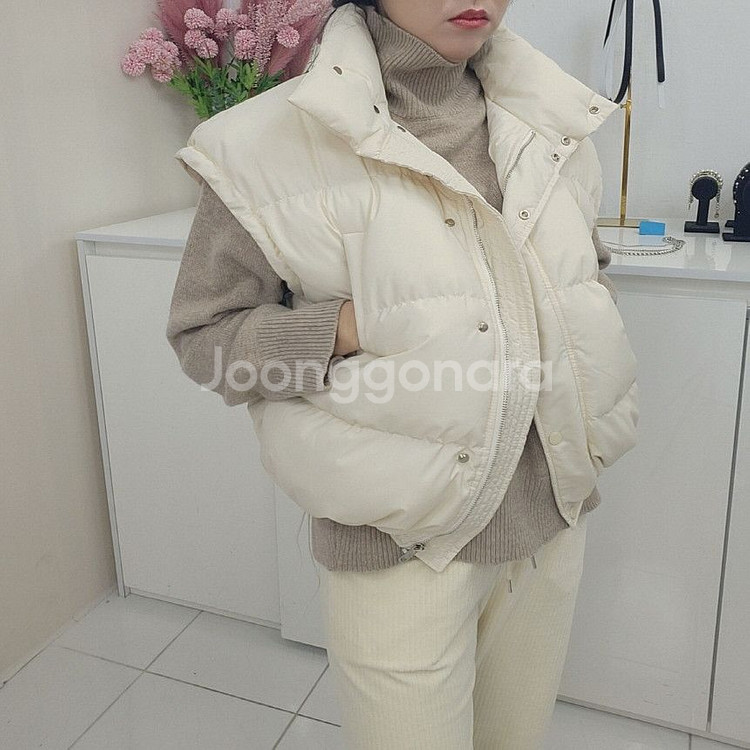 빵빵 웰론 스트링 루즈핏 패딩(2color)ㅡ무배--5