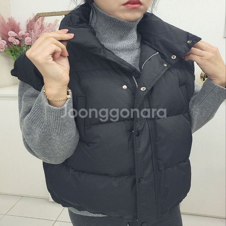 빵빵 웰론 스트링 루즈핏 패딩(2color)ㅡ무배--7